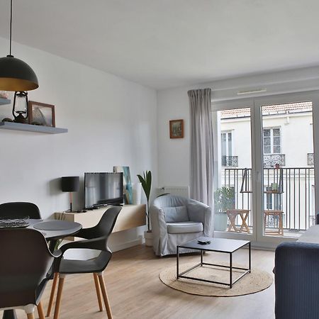 "Starry In So" 47M2, Lits Jumeaux, Parking Gratuit, Rue Calme Et Arboree, Metro 10 Min, Stade De France 24Min A Pied Saint-Ouen  Eksteriør bilde